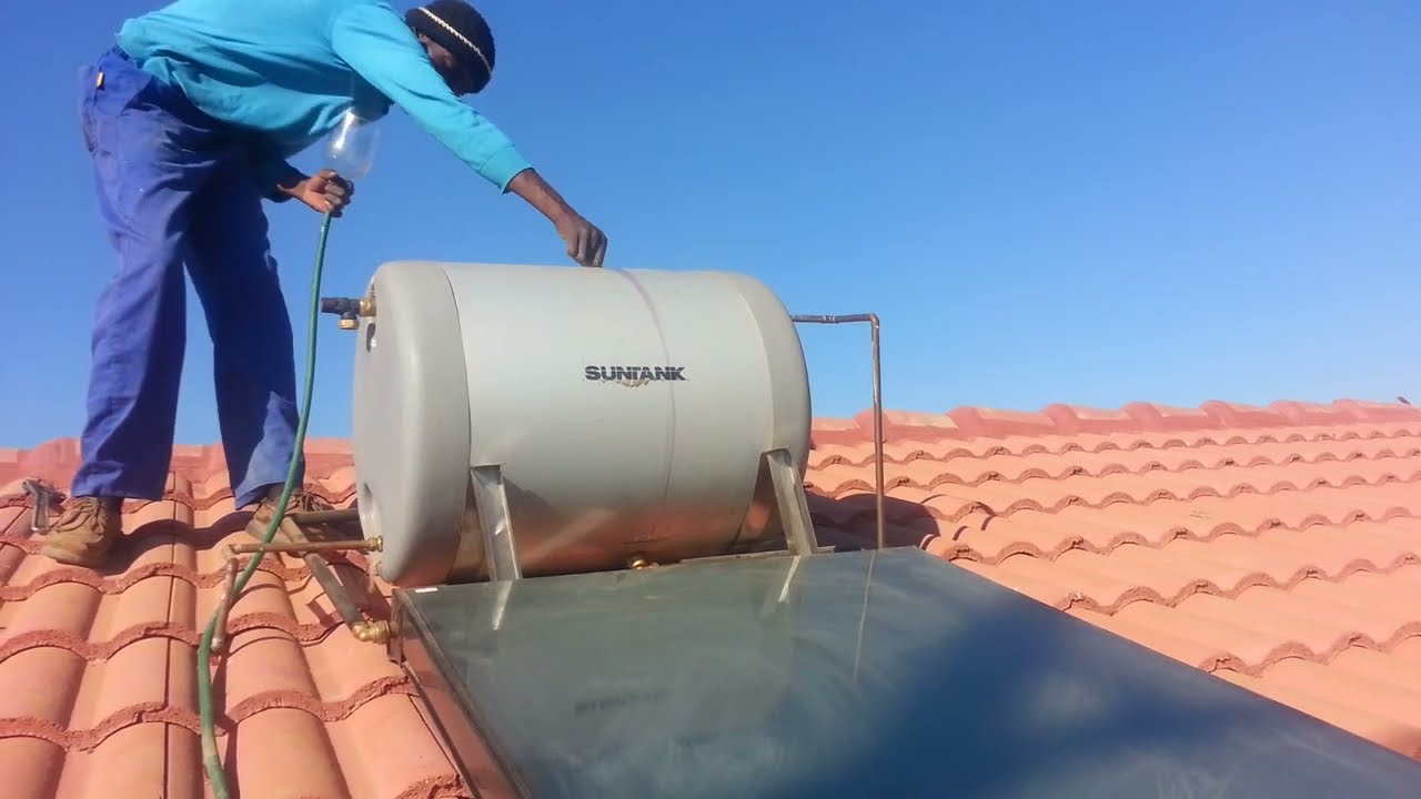 SunTank How to Fix Solar Geyser not getting hot part 2 - YouTube