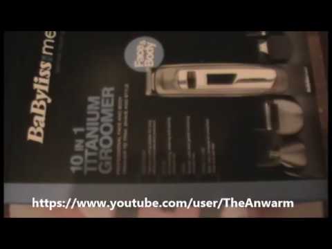 babyliss titanium groomer