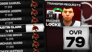 NCAA 24 Ultra Rebuild Pt. 1 INSANE QB Transfer!