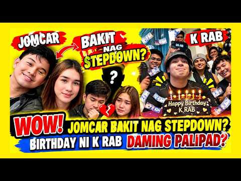 ANONG DAHILAN JOMAR? BIRTHDAY NI K RAB UMULAN NG PALIPAD?