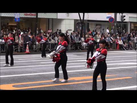 武蔵野中学・高校マーチングバンド部＠2014　銀座柳まつり