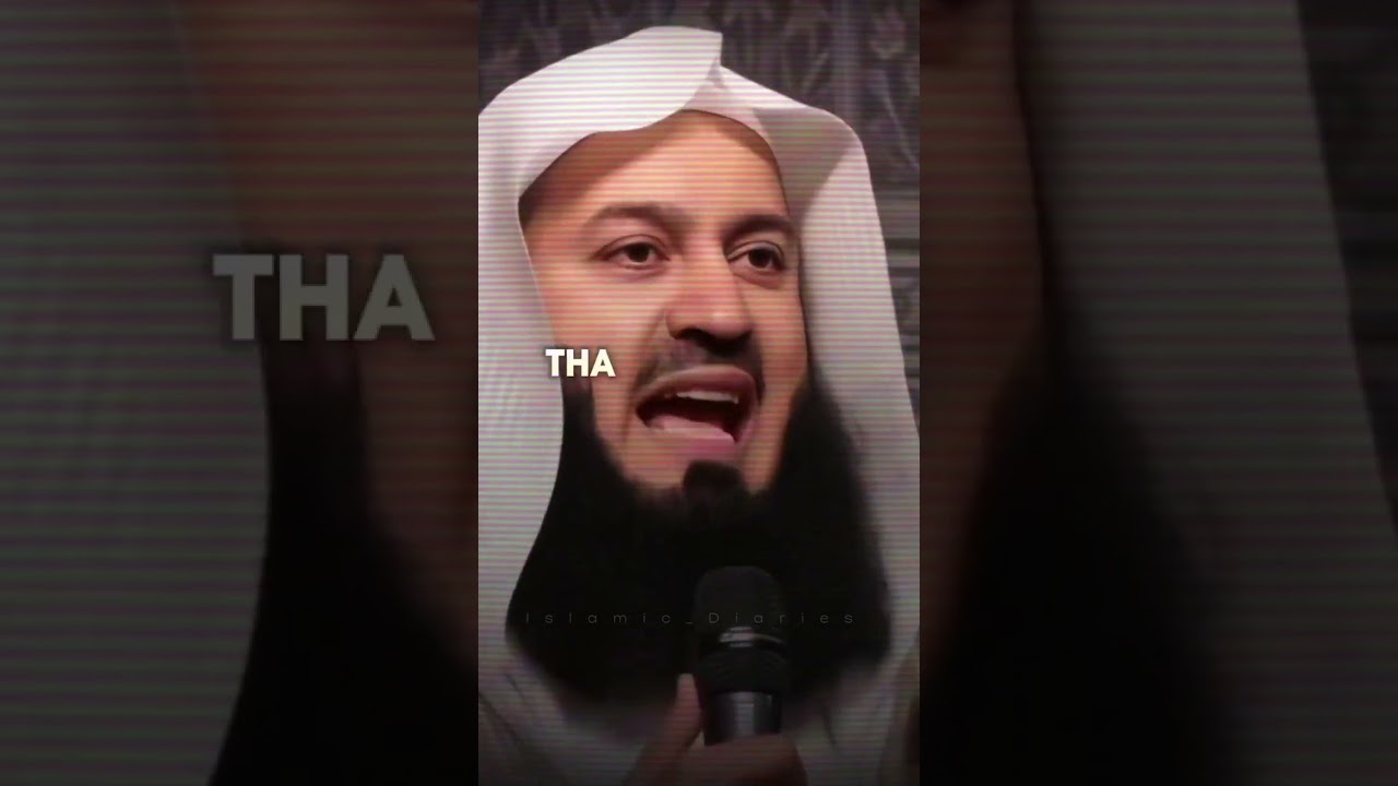 Thank Allah|| Mufti Menk ||            