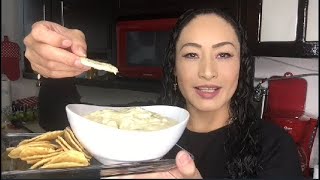 Botana de Champiñones-Dip de Queso Crema/FABI CEA