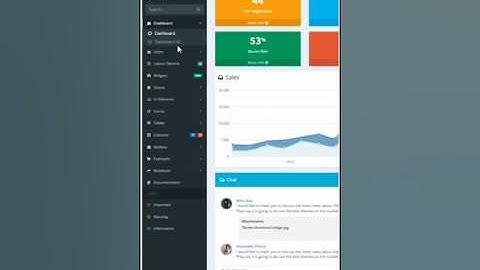 Admin Dashboard in PHP and MySQL #dashboard #shorts