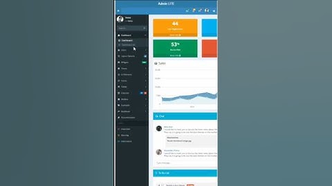 Admin Dashboard in PHP and MySQL #dashboard #shorts