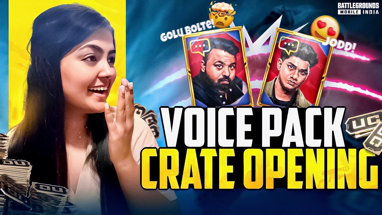 🔴@soulregaltos9810 @8bitGoldygg's VOICE PACK CRATE OPENING #bgmilive # ...