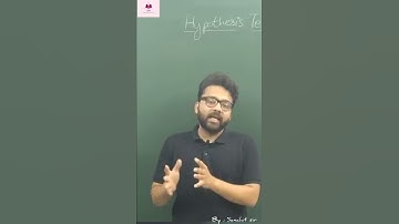 Null Hypothesis verses Alternative Hypothesis | Hypothesis Testing | B.tech CSEC #shorts Sanchit sir