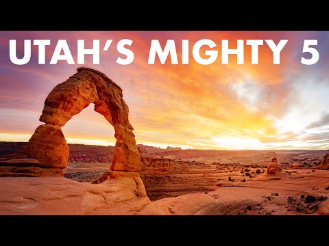 Video: The Mighty 5: Een rondleiding door de nationale parken van Zuid-Utah