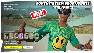 COACHELLA ALTO SKIN IS BACK! Fortnite Shop [12th April, 2026] (Chapter 7)