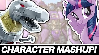 Character Mashup Art Challenge My Little Pony Transformers Grimlock