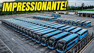 Gigante do Transporte Rodoviário começa receber seus novos ônibus zero km.