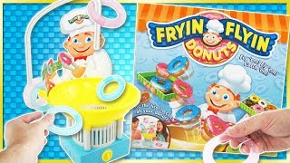 FRYIN FLYIN DONUTS ‍ Family Game Toy Review & Unboxing | Trusty Toy Channel