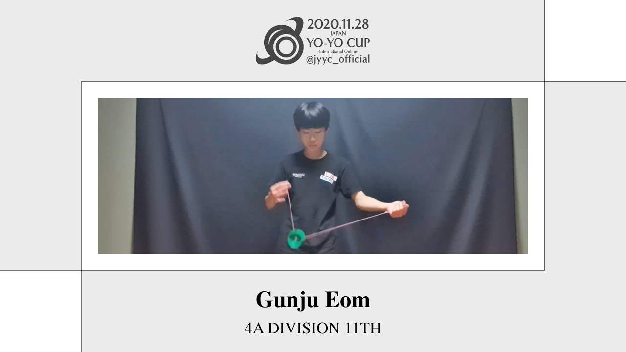 JAPAN YOYO CUP International Online 2020 4A Division 11th
