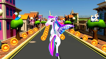 Unicorn Run - HORSE RUN GAME | Android/iOS Gameplay HD