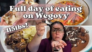 Full day of eating on Wegovy for weight loss | Wegovy & Mounjaro Weight loss Transformation