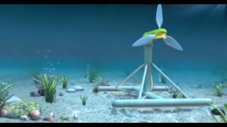 underwater animation and dust and bubbles fx