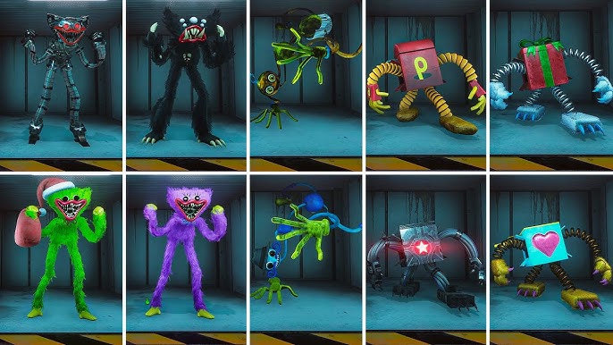 Project Playtime Phase 2 Incineration ALL MONSTER SKINS 