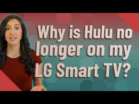 Video: ¿LG no es compatible con Hulu?