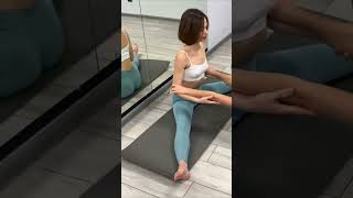 Top Daily Flexibility & Relaxing Stretching. Yoga and Gymnastics. Fitness Flexible Girls #shorts