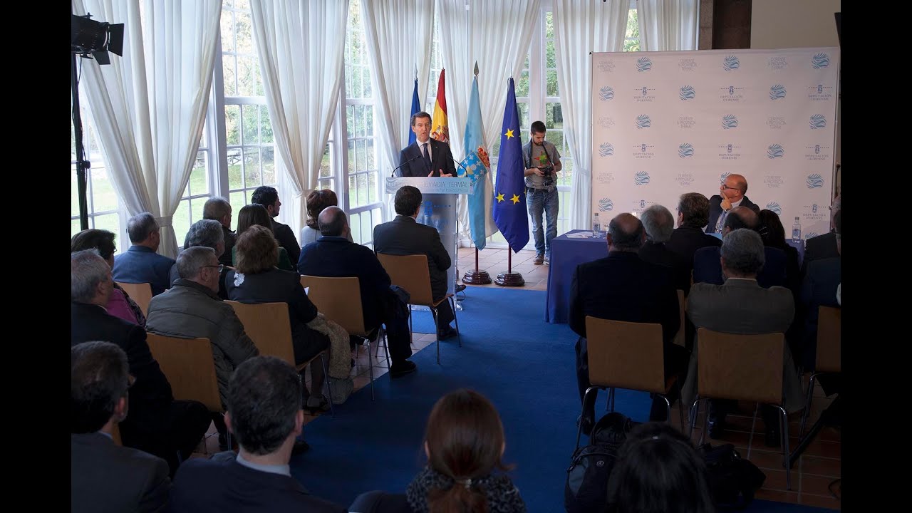 Feijóo sinala o termalismo como "baza" para que Galicia mellore datos de turismo