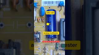 cara cek elko pakai multitester analog