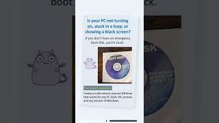 POV: Your PC won't boot and you didn’t make a recovery drive...