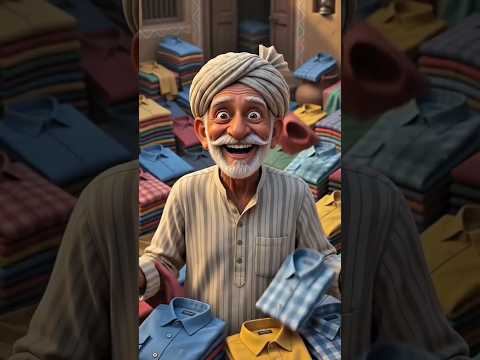 Dada ji make a Shirt with magic ✨ #shorts #montagem #shortsfeed #viral #halo