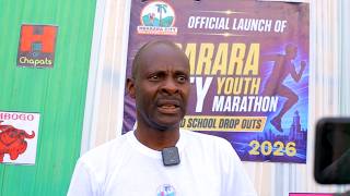 City Mayor Robert Kakyebezi Nawe Yayejumbira Omuri Mbarara Youth Marathon