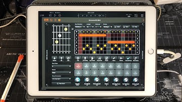 MIDI Strummer AUv3 by 4Pockets - Tutorial for the iPad - Live