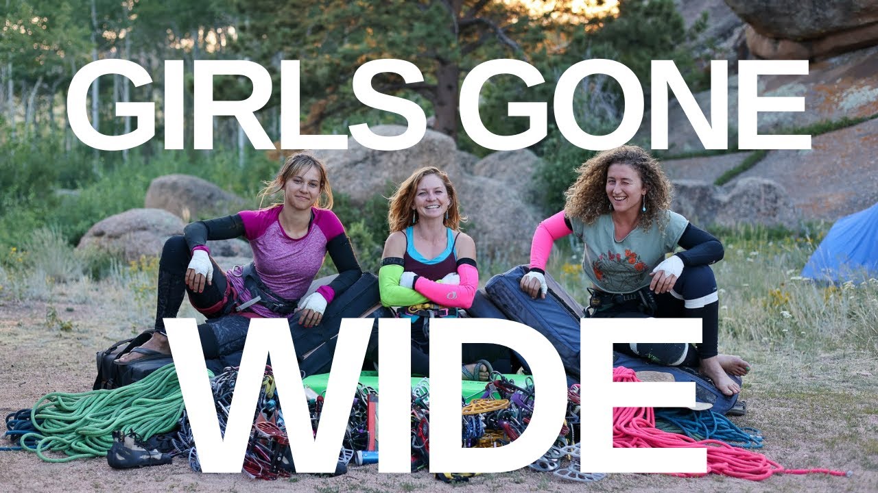 Girls Gone Wide - Offwidth Climbing in Vedauwoo Wyoming - YouTube
