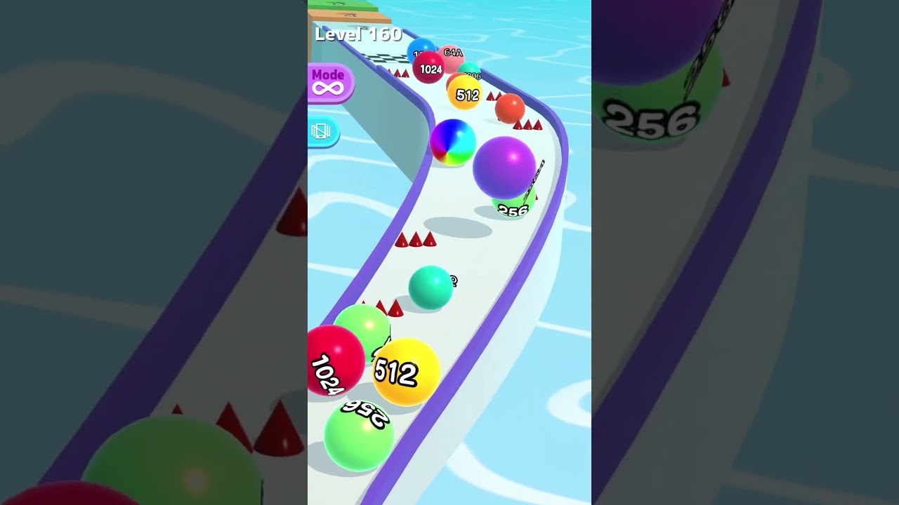 BALL RUN 2048 GAME! Merge The Balls and Reach The Biggest Number