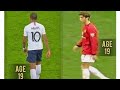 Cristiano ronaldo is better than mbappe at the age 19  insane skill and dribbling  futballnetic 