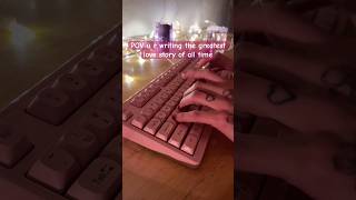 ASMR keyboard typing🥺