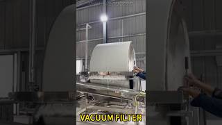 Vacuum filter dehydrator cassava starch dewatering machine