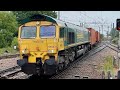 Class 66 Flying through Manningtree, GEML, 24/7/2025 | Boom Trainspots