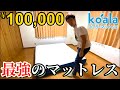 【10万円の最強マットレス】コアラマットレス買って自分の身を持って凄さを体感してみた！ベッド 寝室 クイーン ワインが溢れない