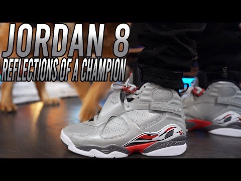 jordan 8 reflections of a champion shirt