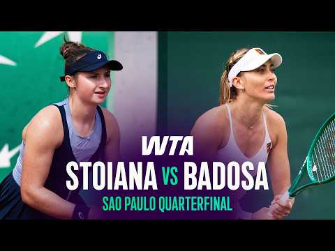 Video Mary Stoiana vs. Paula Badosa | 2026 Sao Paulo Quarterfinal | WTA Match Highlights