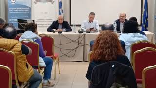 Συζήτηση στο Επιμελητήριο για τις «οχλούσες εργασίες»: Αντώνης Δουβίτσας, Αντιπεριφερειάρχης
