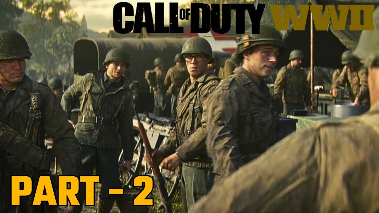 Call of Duty WWII – Часть 2 | Операция «Кобра» | Геймплей на PS5 (без комментариев)