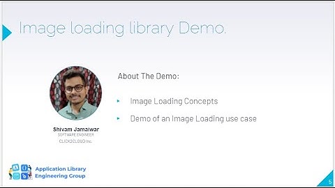Image Loading Demo with Android Open Source Libraries - Townhall Event
