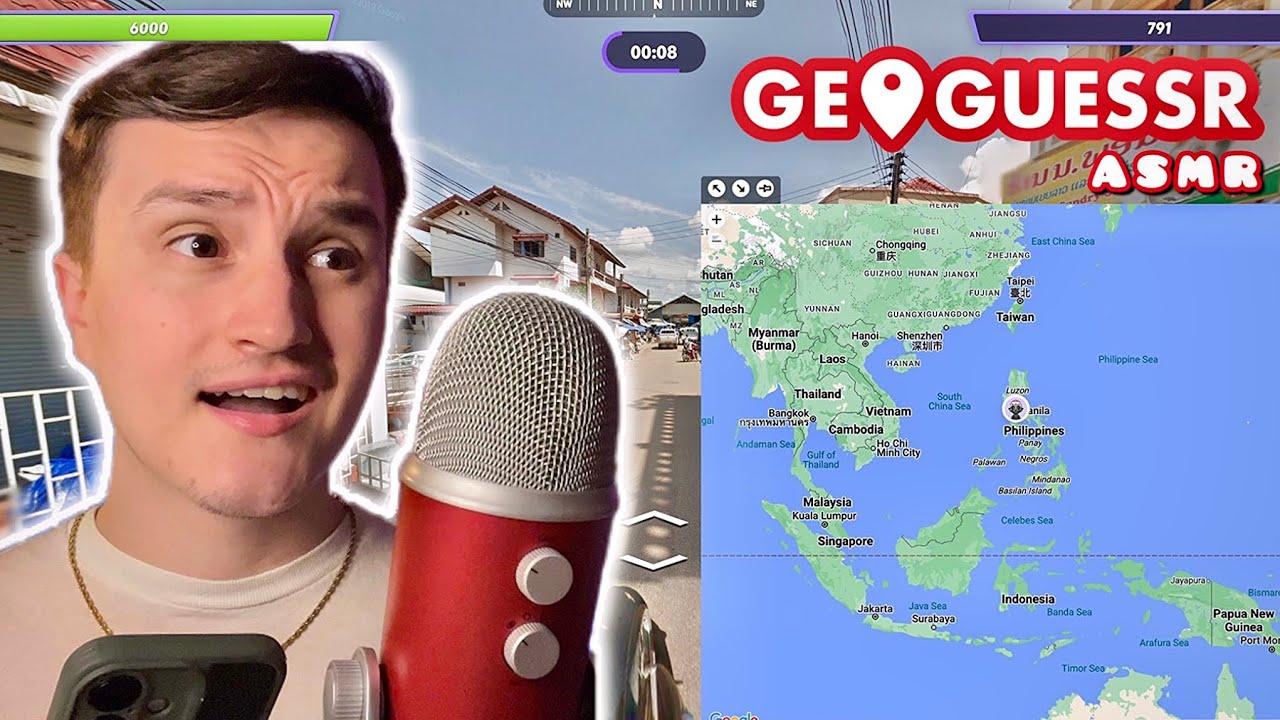ASMR GeoGuessr You Can Sleep To 🌍💤 (whispering gameplay)