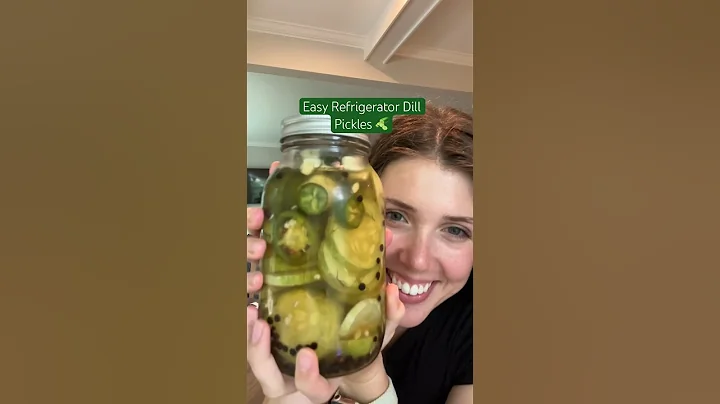 Easy Refrigerator Dill Pickles! 🥒 No canning required - DayDayNews