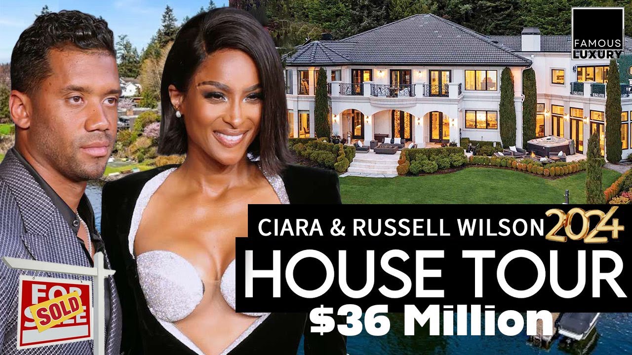 Ciara & Russell Wilson Nearly Split Up Over $36 Million Lake Washington Property Sale | House Tour