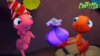 Perfect Birthday, Perfect Present!🎁| Antiks | Monster kids cartoons | Funny stories