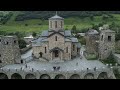 Аланский Успенский монастырь - село Хидикус - Видео с воздуха