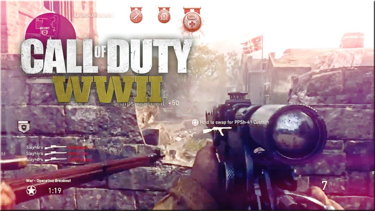 COD WWII SNIPER MONTAGE