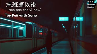末班車以後 | After the Last Train 🌃 | Mandarin Chinese Song with Pinyin & English Lyrics