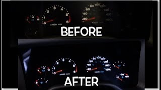 Player Profile LED Dash Lights in my JEEP!!