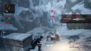 Uncharted 4 Multiplayer - Command Train Wreck Spawns!!
